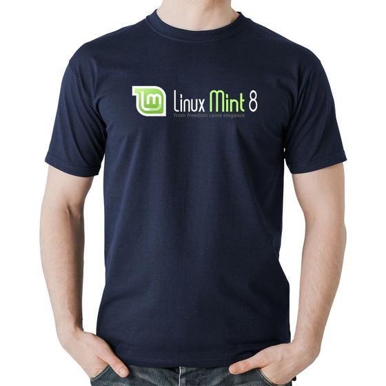 Imagem de Camiseta Algodão Linux Mint 8 Helena - Foca na Moda