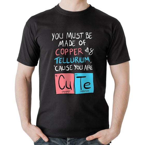 Imagem de Camiseta Algodão Made of Cooper Cute - Foca na Moda