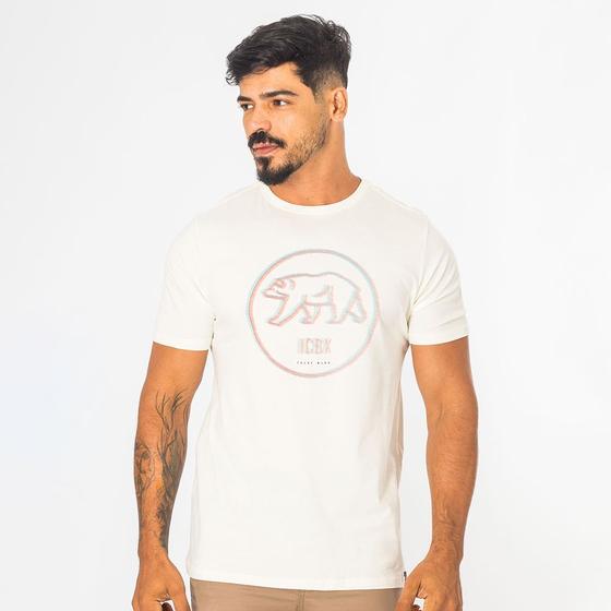 Imagem de Camiseta Algodão Masculina Com Estampa Urso Manga Curta