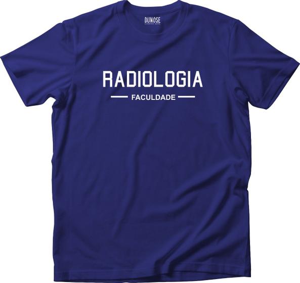 Imagem de Camiseta Algodão Masculina Faculdade Mod 1 radiologia