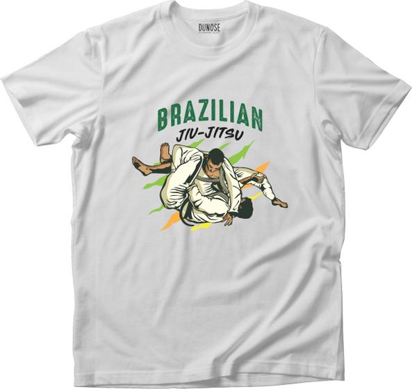 Imagem de Camiseta Algodão Masculina Jiu Jitsu Brasileiro BJJ