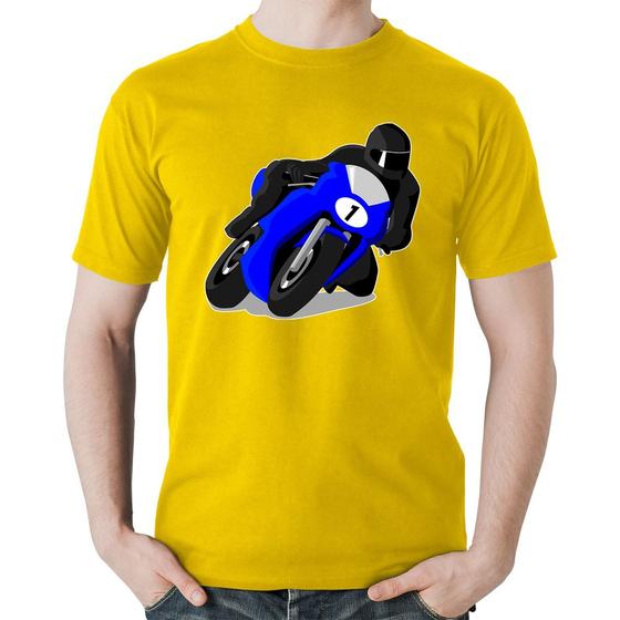 Imagem de Camiseta Algodão Moto Corrida - Foca na Moda
