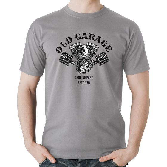 Imagem de Camiseta Algodão Old Garage Genuine Part Est.1975 - Foca na Moda