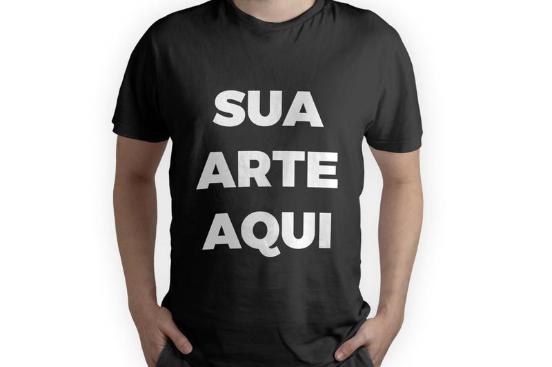 Imagem de Camiseta Algodão Personalizada Sua Logo Estampa Foto Frase