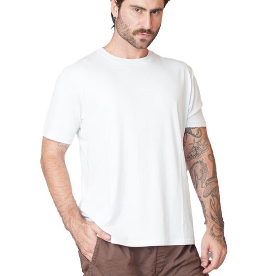 Imagem de Camiseta Algodão Peruano Huxter Branco