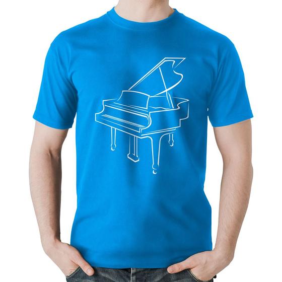 Imagem de Camiseta Algodão Piano - Foca na Moda