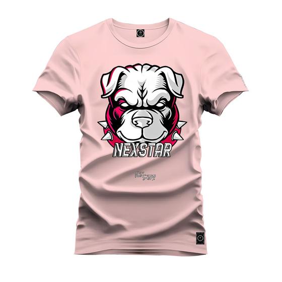 Imagem de Camiseta Algodão Plus Size Premium Tamanho Especial Pit Bull Nexstar