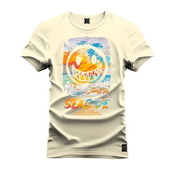 Imagem de Camiseta Algodão Plus Size Premium Tamanho Especial Sesaide