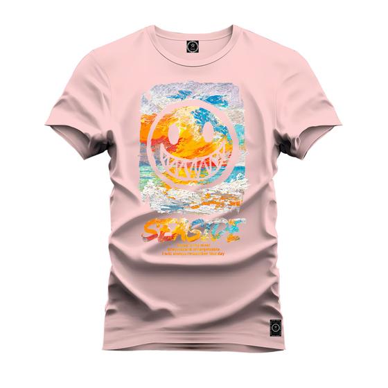 Imagem de Camiseta Algodão Plus Size Premium Tamanho Especial Sesaide
