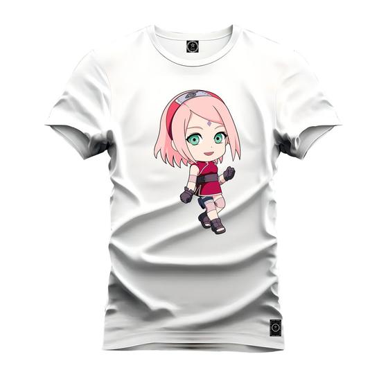 Imagem de Camiseta Algodão Plus Size Tamanho Grande Naruto Menina