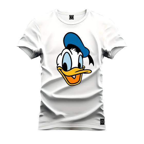 Imagem de Camiseta Algodão Plus Size Tamanho Grande Pato Donald