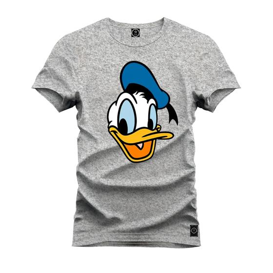 Imagem de Camiseta Algodão Plus Size Tamanho Grande Pato Donald