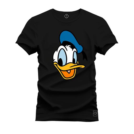 Imagem de Camiseta Algodão Plus Size Tamanho Grande Pato Donald