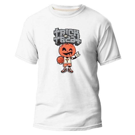 Imagem de Camiseta Algodão Premium Básica Estampa Digital Basquete DTF