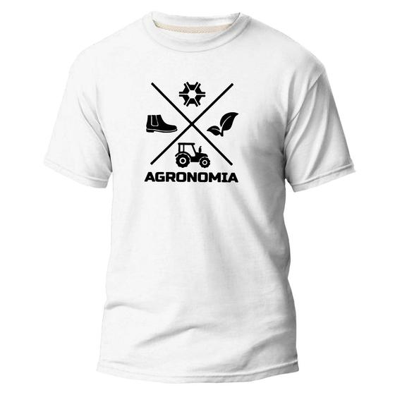 Imagem de Camiseta Algodão Premium Estampa Digital Agronomia Agro DTF