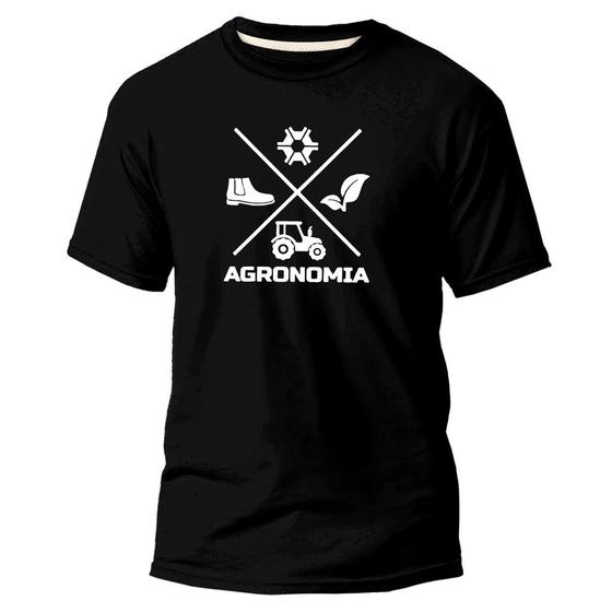 Imagem de Camiseta Algodão Premium Estampa Digital Agronomia Agro DTF