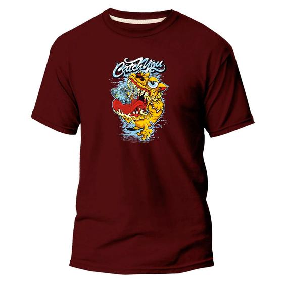 Imagem de Camiseta Algodão Premium Estampa Digital Cachorro Alien DTF