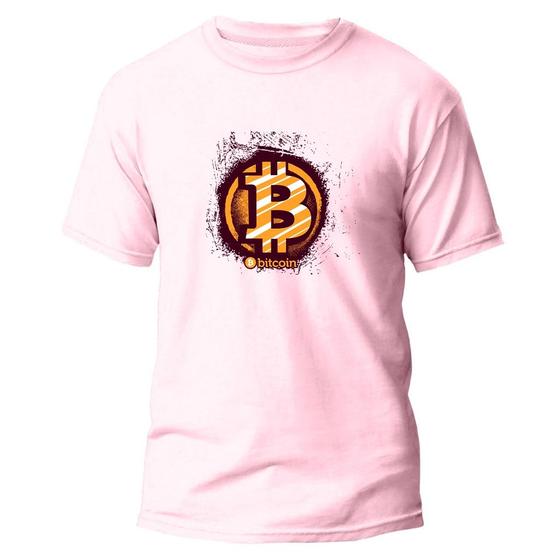 Imagem de Camiseta Algodão Premium Estampa Digital Dinheiro Bitcon