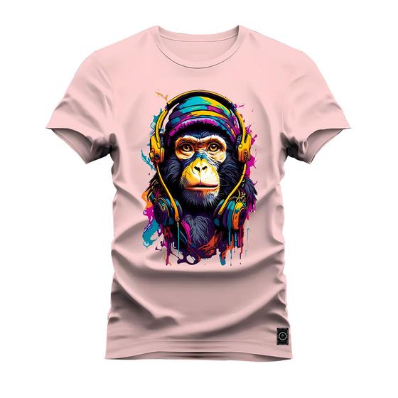 Imagem de Camiseta Algodão Premium T-Shirt Nft Monkey