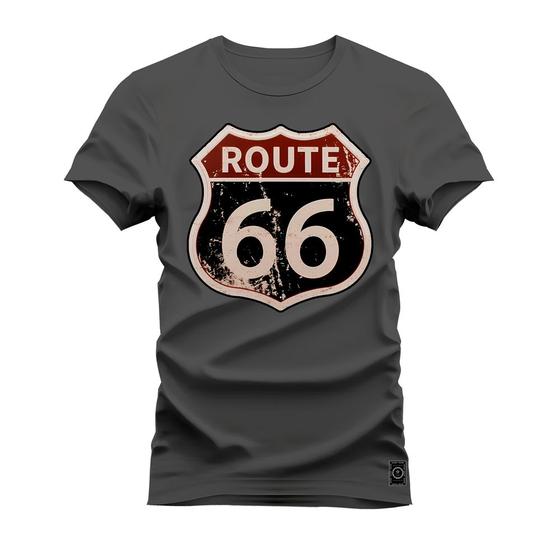 Imagem de Camiseta Algodão Premium T-Shirt Route Placa