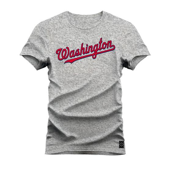 Imagem de Camiseta Algodão Premium T-Shirt Washington