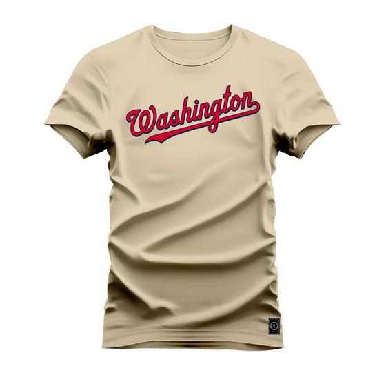 Imagem de Camiseta Algodão Premium T-Shirt Washington