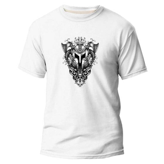 Imagem de Camiseta Algodão Premium Unissex Estampa Digital Escudo 