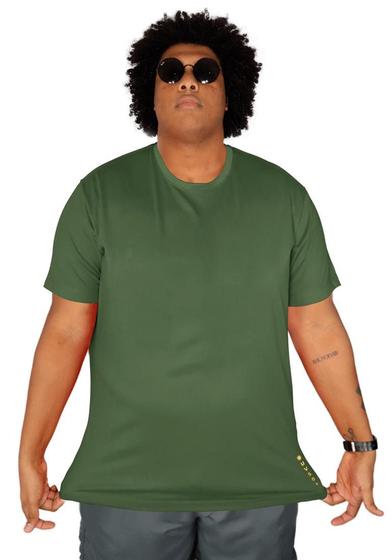 Imagem de Camiseta Algodão Proteção Solar UV50+ Plus Size Masculino