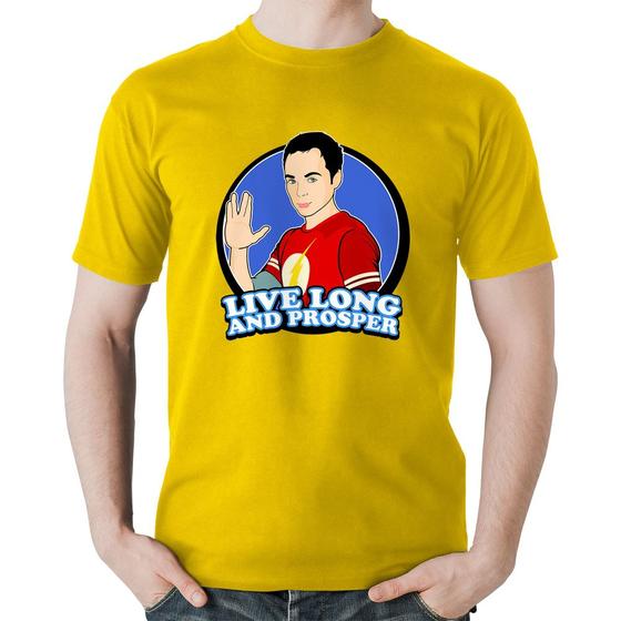 Imagem de Camiseta Algodão Sheldon Spock - Foca na Moda