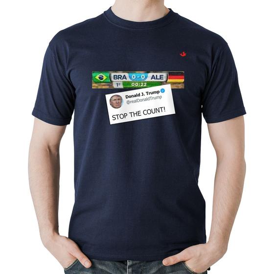 Imagem de Camiseta Algodão Stop the Count 7x1 - Foca na Moda