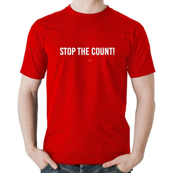 Imagem de Camiseta Algodão Stop the Count - Foca na Moda