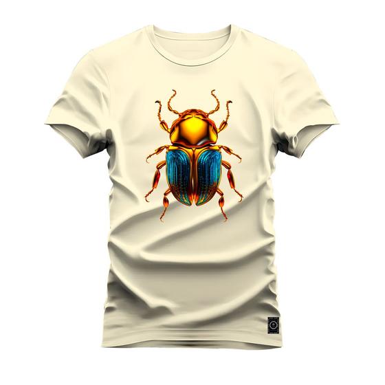 Imagem de Camiseta Algodão T-Shirt Premium Estampada Escaravelho Do...