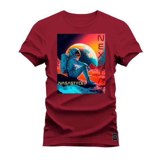 Imagem de Camiseta Algodão T-Shirt Premium Estampada Nasa Style