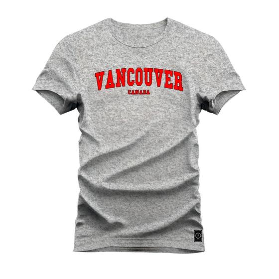 Imagem de Camiseta Algodão T-Shirt Premium Estampada Vancouver