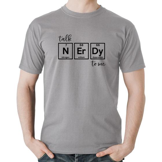 Imagem de Camiseta Algodão Talk Nerdy To Me - Foca na Moda