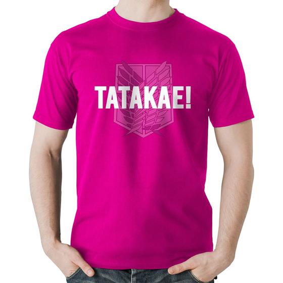 Imagem de Camiseta Algodão Tatakae! - Foca na Moda