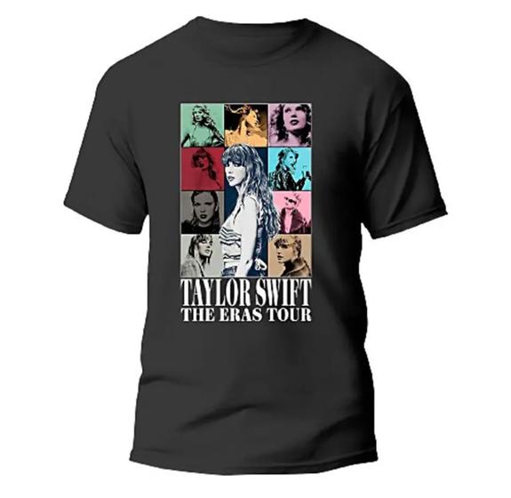 Imagem de Camiseta Algodão Taylor Swift The Eras Tour Midnights Unissex