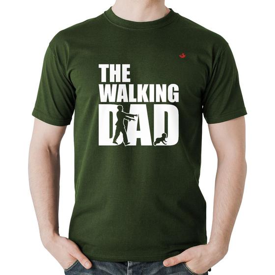 Imagem de Camiseta Algodão The Walking Dad Paródia Meme - Foca na Moda