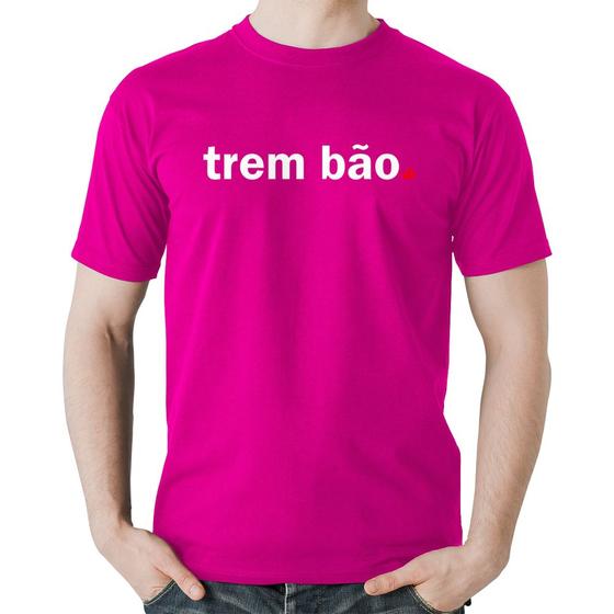 Imagem de Camiseta Algodão Trem bão - Foca na Moda