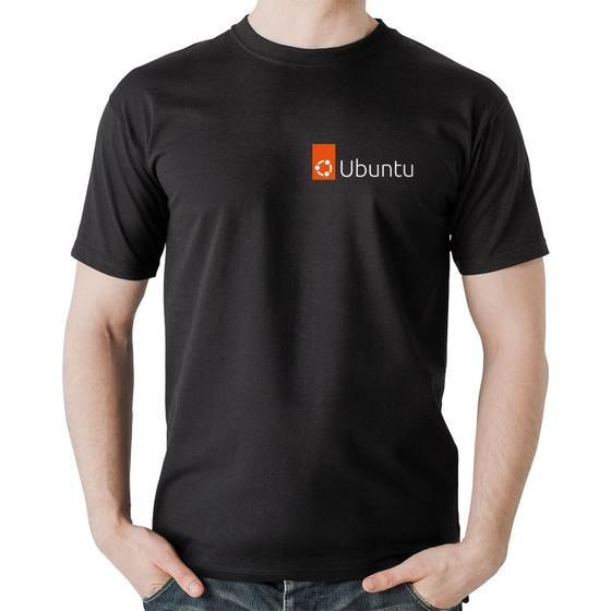 Imagem de Camiseta Algodão Ubuntu Linux - Foca na Moda