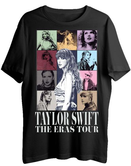 Camiseta Algodão Unissex T Shirt Taylor Swift The Eras Tour Pop Up
