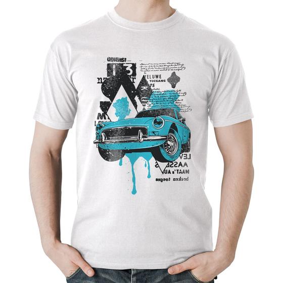 Imagem de Camiseta Algodão Vintage Classic Car Painting - Foca na Moda