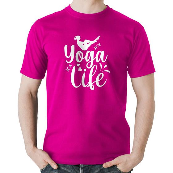 Imagem de Camiseta Algodão Yoga Life - Foca na Moda