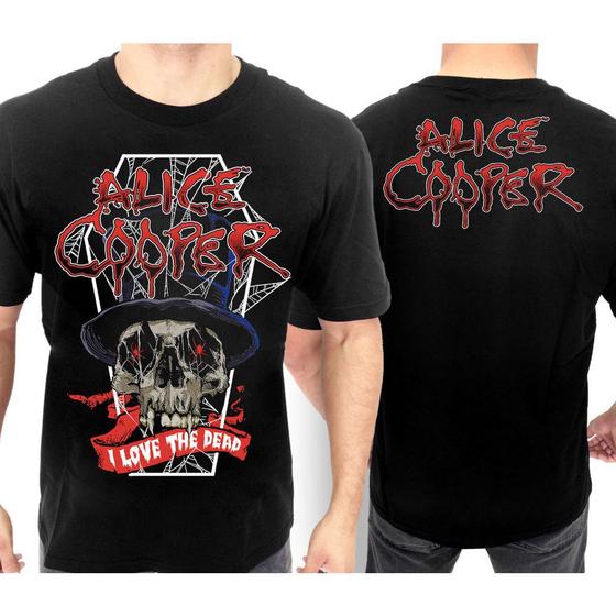 Imagem de Camiseta Alice Cooper - I love The Dead - TOP