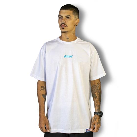 Imagem de Camiseta Alive Logo Basic Branco