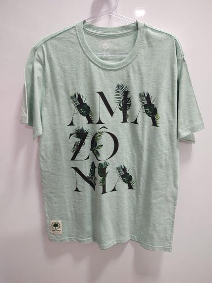 Imagem de Camiseta Amazônia- Verde tamanho G Vibee Modas