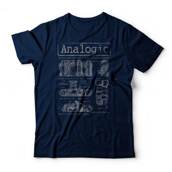 Imagem de Camiseta Analog Camera Studio Geek