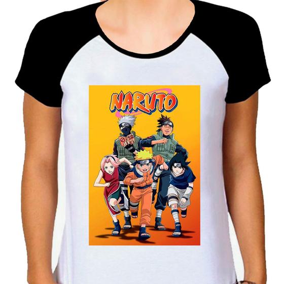 Imagem de Camiseta anime naruto desenho feminina07