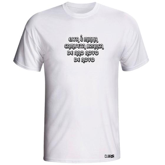 Imagem de Camiseta Ano Novo De Novo Personalizada Frase Engraçada 2022 Feliz Ano Novo