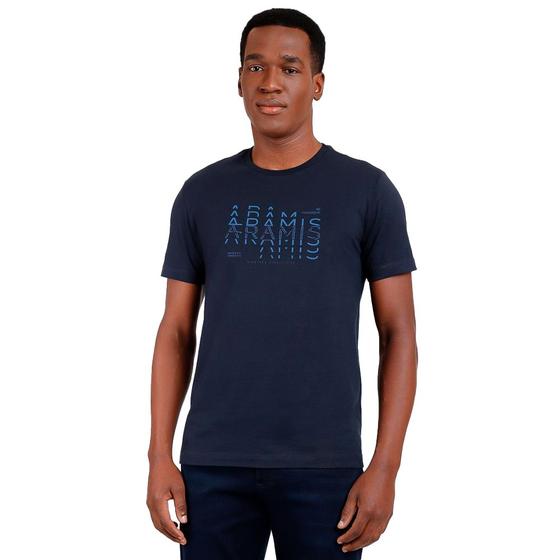 Imagem de Camiseta Aramis Move Cut IN24 Marinho Masculino